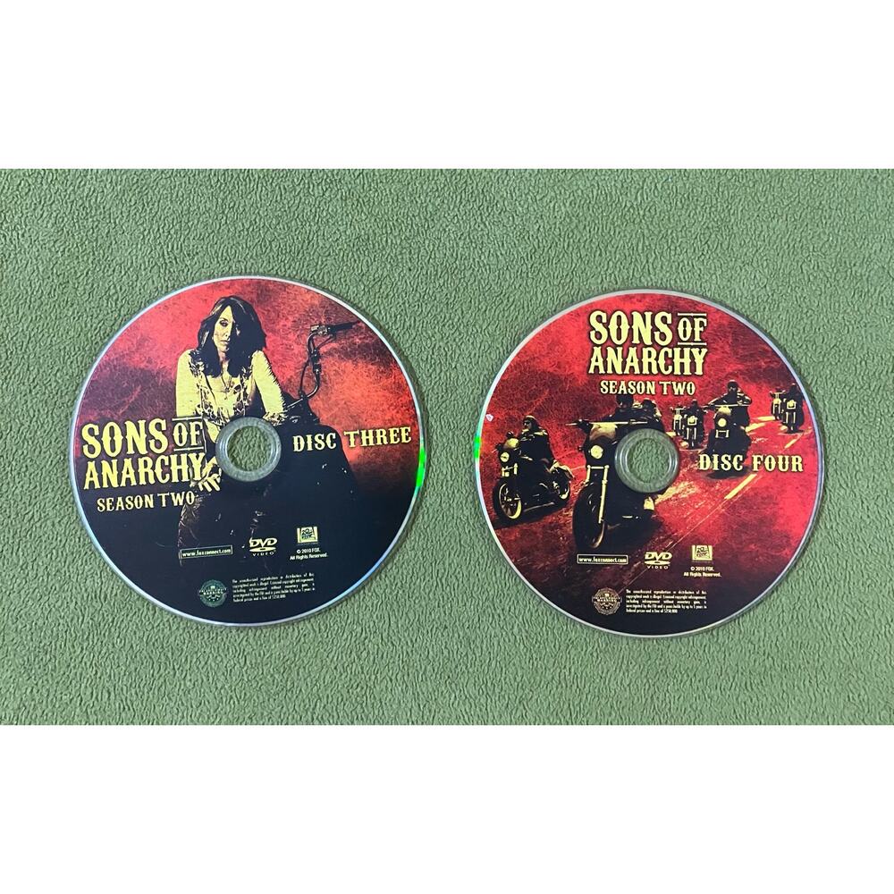 Sons of Anarchy DVD Mixed Set Some of Season 2 4 5 6